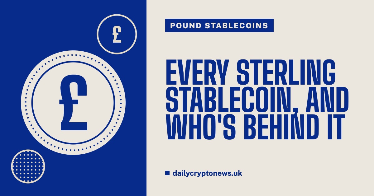 Illustrated cover: Every sterling stablecoin, and who's behind it