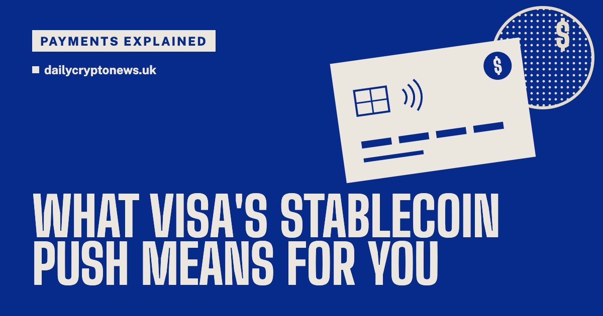 Illustrated cover: What Visa's stablecoin push means for you